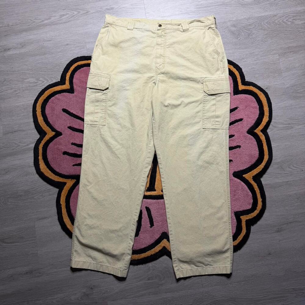 L.L. Bean Natural Fit Cargo Pants Size 38x32 Tan